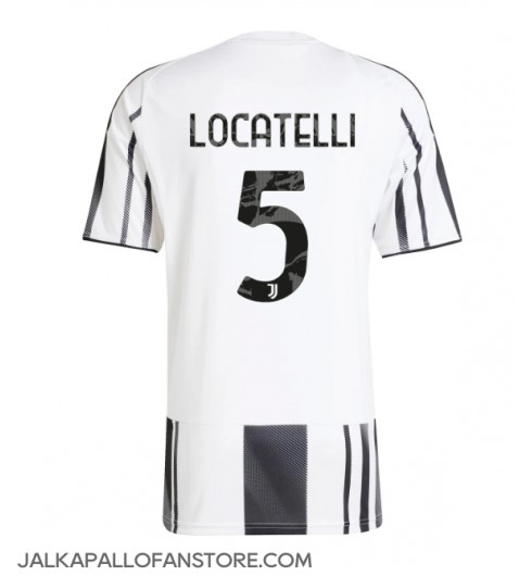 Juventus Manuel Locatelli #5 Kotipaita 2025-26 Lyhythihainen Juventus Manuel Locatelli #5 Kotipaita 2025-26 Lyhythihainen